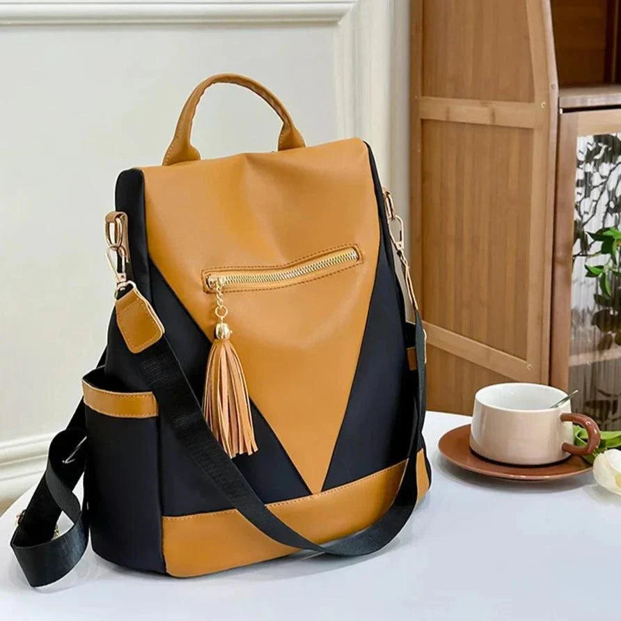 Sac à dos stylé bicolore