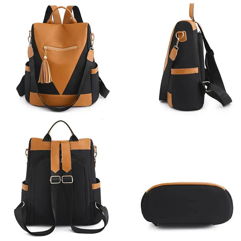 Sac à dos stylé bicolore